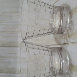 Vintage crown royal whiskey dronking glasses